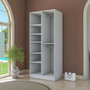 Hanah Home Armario Blanco con Estanterías